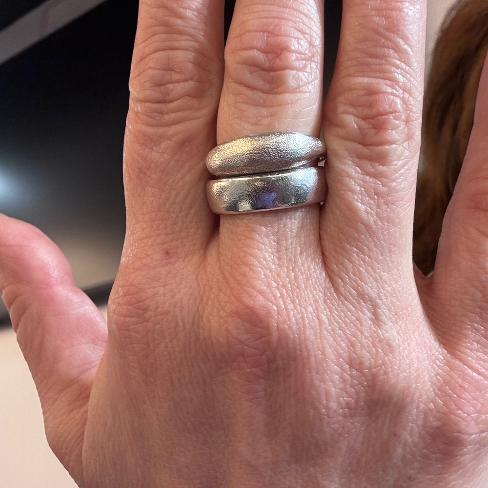 Hand Forged Silver Rings